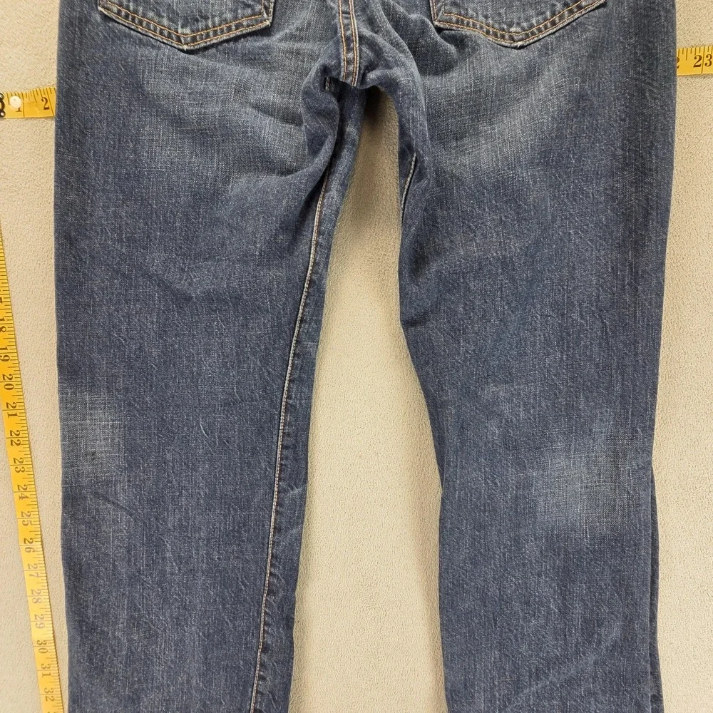 VTG Levis 501 Jeans Mens Blue Medium Wash Straight Regular Button Fly Fits 28x30